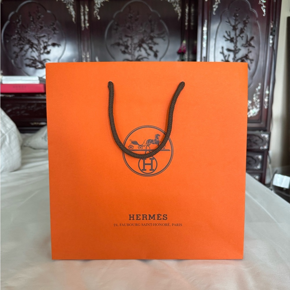 Hermès gift bag